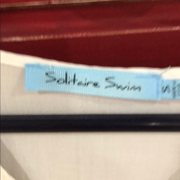 Black and White swim cover up - Picture 2 of 2